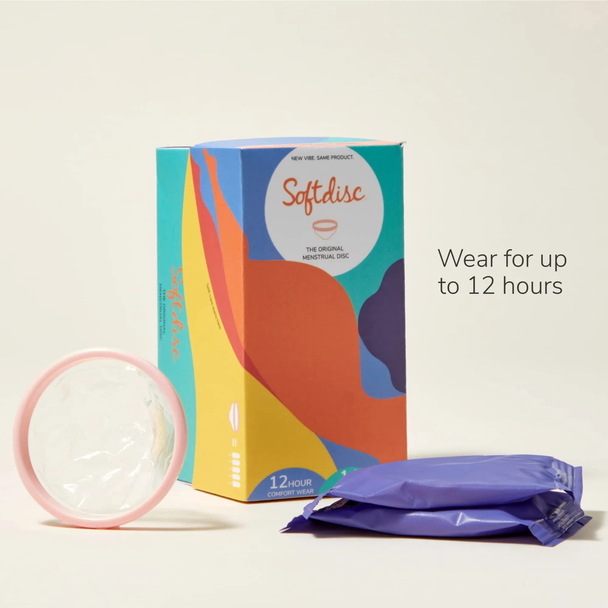 Softdisc Menstrual Discs 14 Count | Tampon, Pad, and Cup Alternative | Hypoallergenic, BPA-Free, Latex-Free - view 2