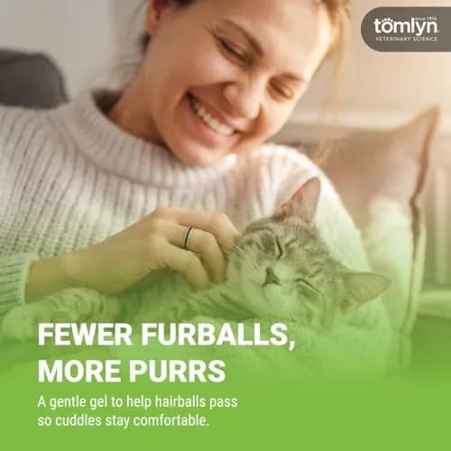 Tomlyn Hairball Gel for Cats with Catnip | Effective Hairball Prevention & Relief, 4.25 oz thumbnail 8