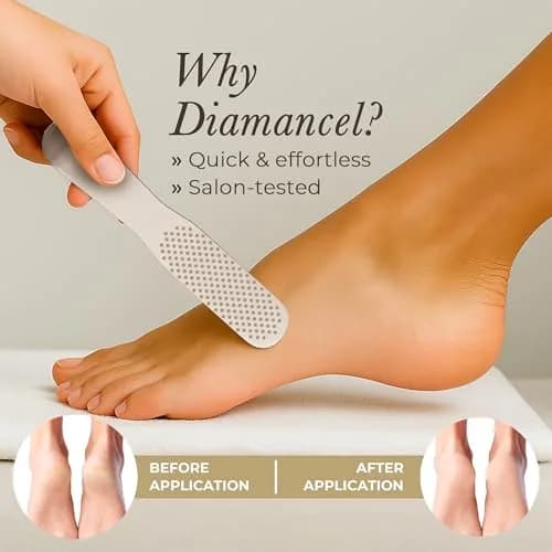 Diamancel Luxury Diamond Foot Buffer – #20 Coarse Grit for Large Calluses | Professional Diamond File for Dry, Thick Skin thumbnail 4