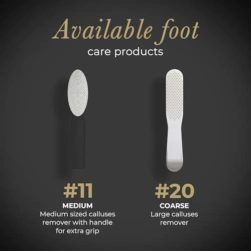 Diamancel Luxury Diamond Foot Buffer – #20 Coarse Grit for Large Calluses | Professional Diamond File for Dry, Thick Skin thumbnail 5