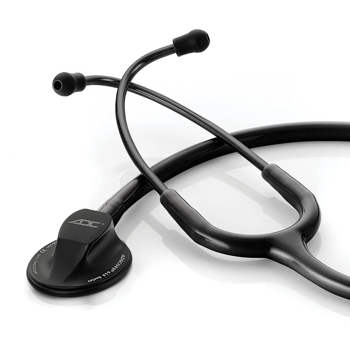 ADC Adscope 615 Clinician Stethoscope Oversized Chestpiece AFD Tunable | Professional Medical Instrument — Tactical All Black