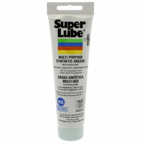 Super Lube Multi-Purpose Synthetic Grease 85g (3 oz) Tube | High Temp, Water & Corrosion Resistant - main product image