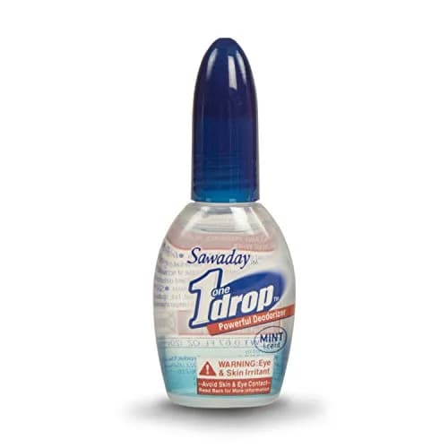 Sawaday OneDrop Powerful Deodorizer 0.67 fl oz | Mint Scent Toilet Drops for Odor Control thumbnail 1