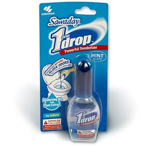 Sawaday OneDrop Powerful Deodorizer 0.67 fl oz | Mint Scent Toilet Drops for Odor Control thumbnail 2