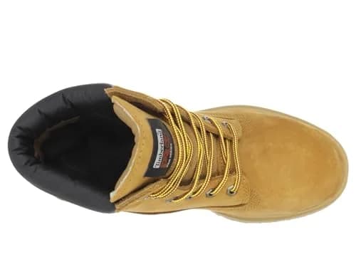 Timberland PRO Men's Direct Attach 6 Inch Steel Safety Toe Waterproof Insulated Work Boot, Wheat, 14 Wide thumbnail 3