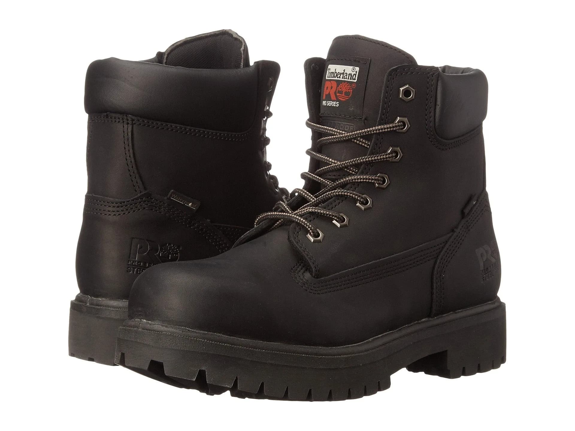 Timberland PRO Direct Attach 6 Inch Steel Safety Toe Waterproof Insulated Work Boot | Waterproof Leather, 14 US