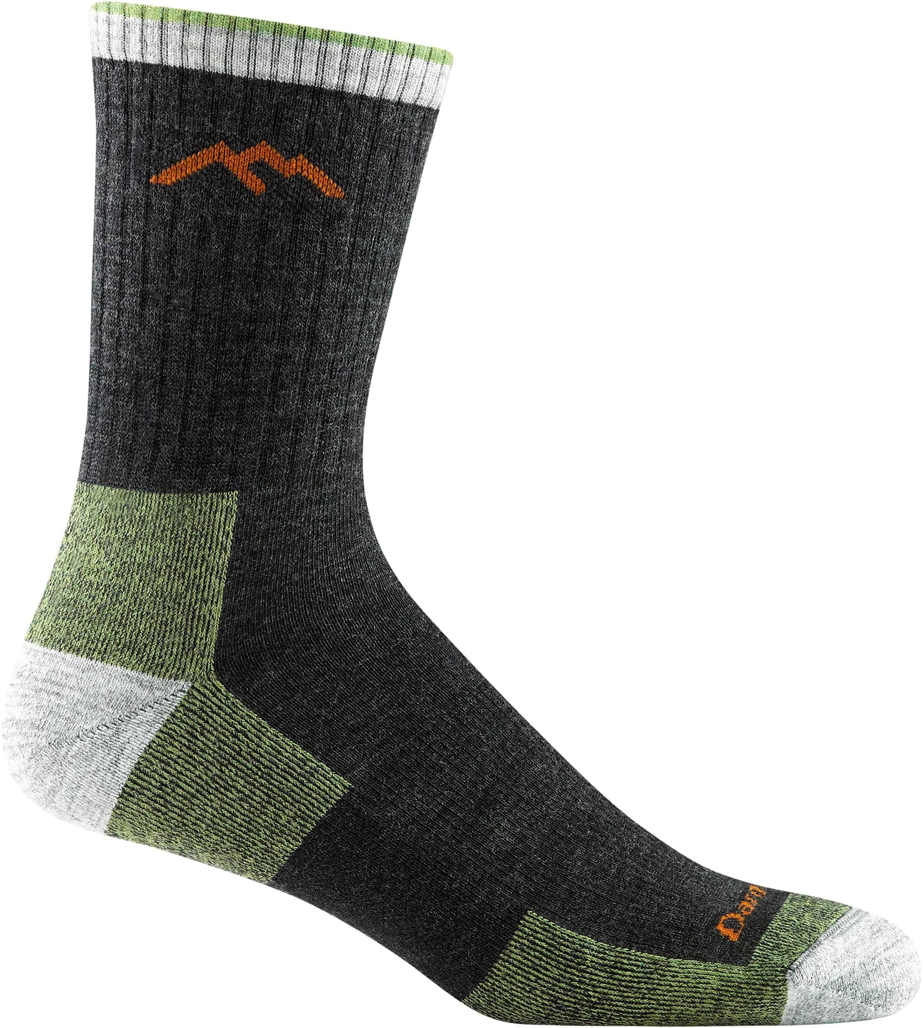 Darn Tough Vermont Men’s Merino Wool Micro Crew Cushion Socks | Hiking & Casual Comfort
