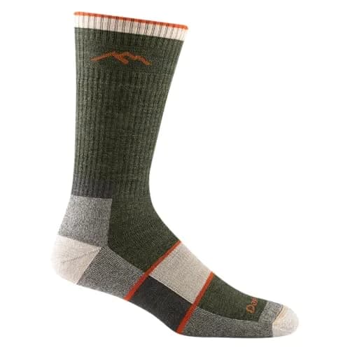 Darn Tough Vermont Men's Hiker Boot Full Cushion Midweight Hiking Sock (Style 1405) - Green/Olive, X-Large | All-Weather Comfort & Durability thumbnail 1