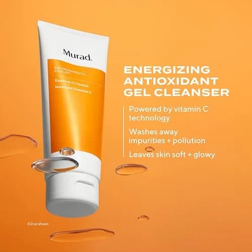 Murad Essential-C Facial Cleanser Vitamin C 498ml (16.9 Fl Oz) | Antioxidant Power for Environmentally Damaged Skin thumbnail 2