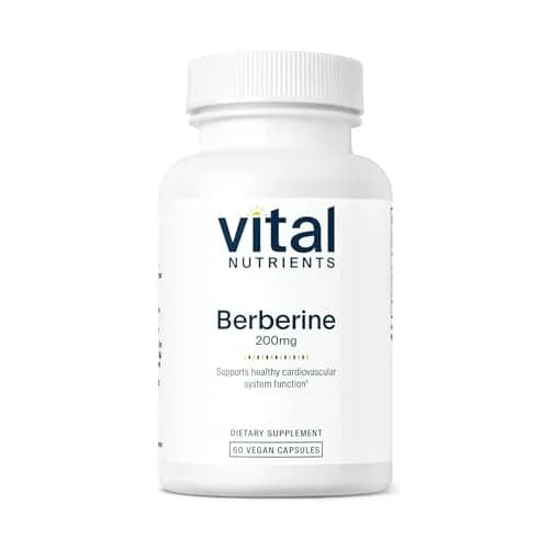 Vital Nutrients Berberine 200 mg | Supports Heart & Gut | Vegan, Gluten-Free, 60 Capsules thumbnail 1