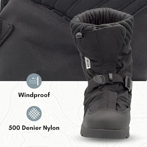 NEOS Overshoe Explorer Waterproof Insulated Winter Boot Covers | Durable, Cold-Weather Footwear Protection thumbnail 5