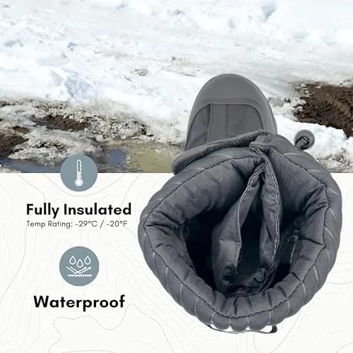 NEOS Overshoe Explorer Waterproof Insulated Winter Boot Covers | Durable, Cold-Weather Footwear Protection thumbnail 2