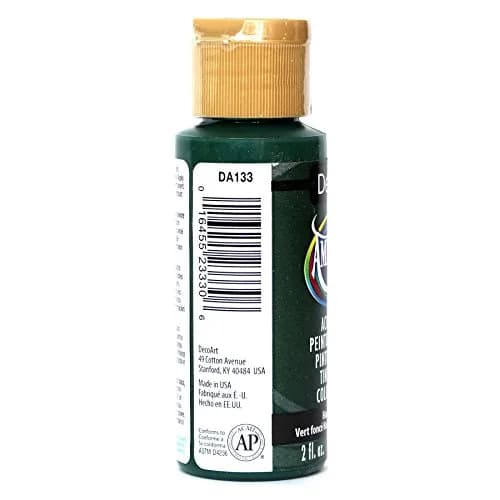 DecoArt Americana Acrylic Paint Hauser Dark Green 59ml (2 Fl Oz) | Non-Toxic & Highly Pigmented thumbnail 2