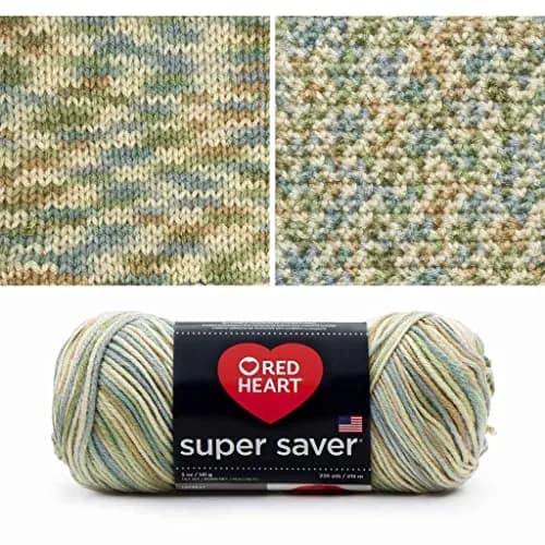 Red Heart Super Saver Yarn Aspen Multicolor Print 708 yards (647 meters) | Acrylic, Machine Washable thumbnail 1