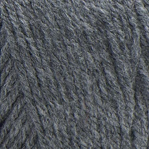 Red Heart Super Saver Yarn, Grey Heather, 141g (5 oz) | USA Import for Crochet & Knitting thumbnail 2