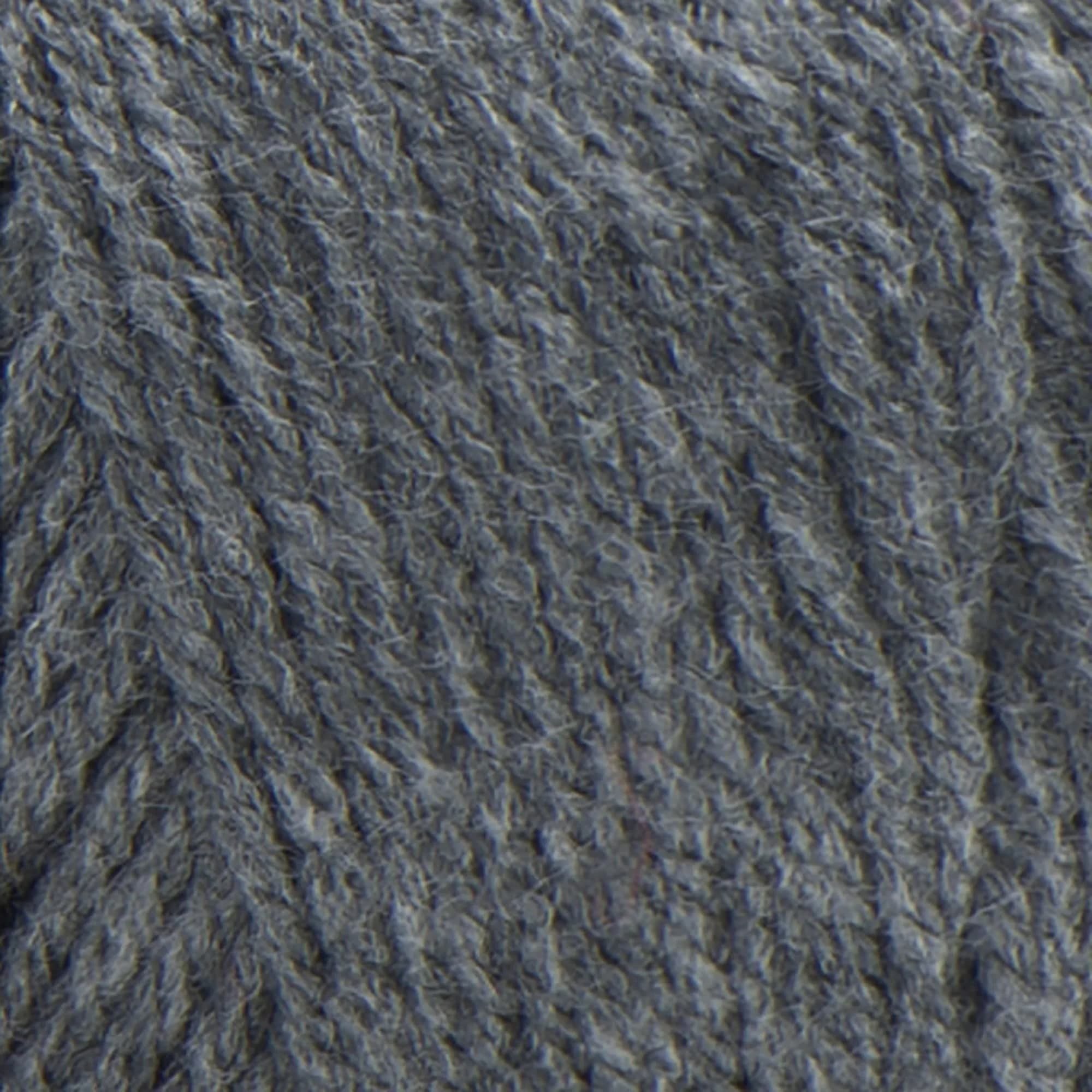 Red Heart Super Saver Yarn, Grey Heather, 141g (5 oz) | USA Import for Crochet & Knitting - view 2