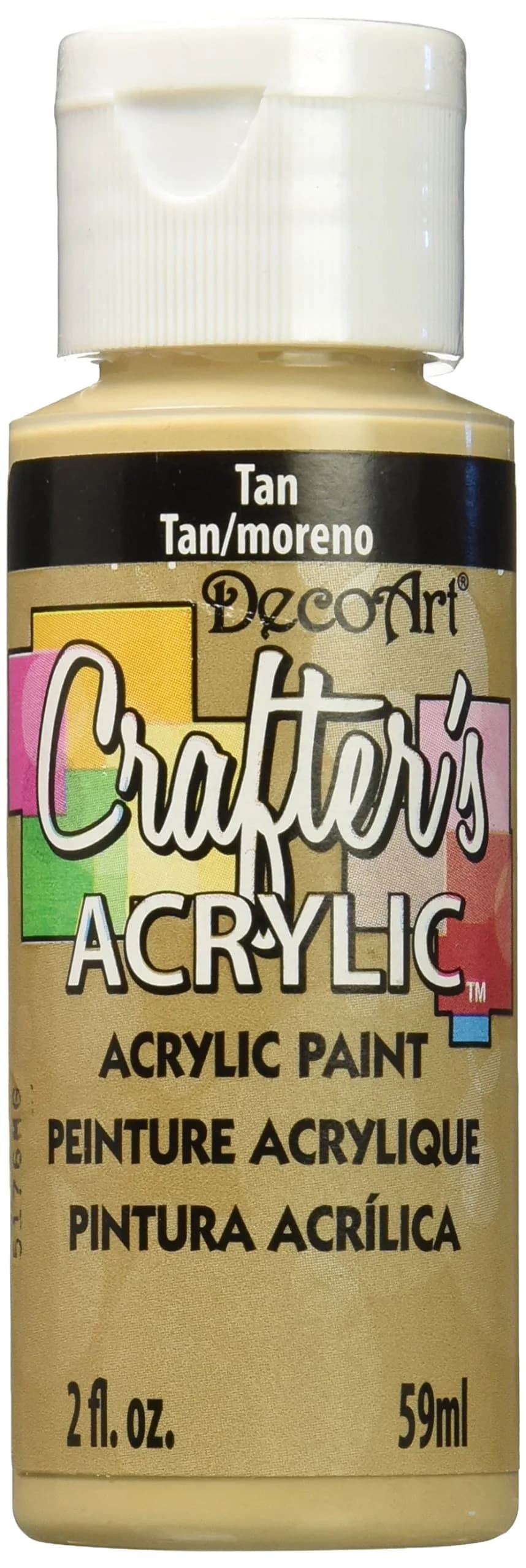 DecoArt Crafter's Acrylic Paint, 2 Fl Oz (Pack of 1) | Versatile, Water-Based Craft Paint - main product image