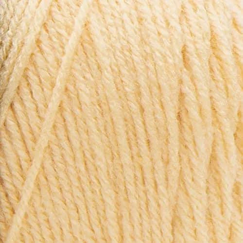 Red Heart Super Saver Yarn, Cornmeal, 198g (7oz) Skein | 100% Acrylic, Medium Weight, USA Sourced thumbnail 2