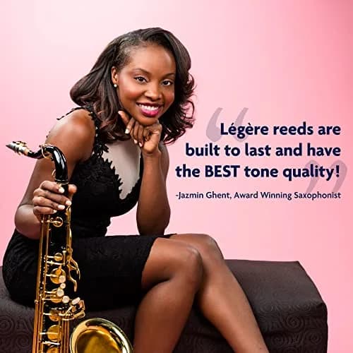 Legere Alto Saxophone Reed Classic Strength 3.50 (AS3.5) | Easy-Playing, Durable, Synthetic Student Saxophone Reed thumbnail 5