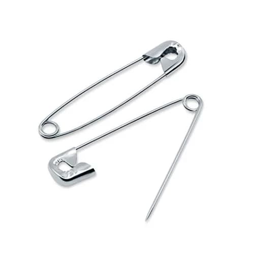 Dritz Safety Pins Size 3 | 2-Inch Brass Pins for Sewing & Crafts, 40-Count thumbnail 2