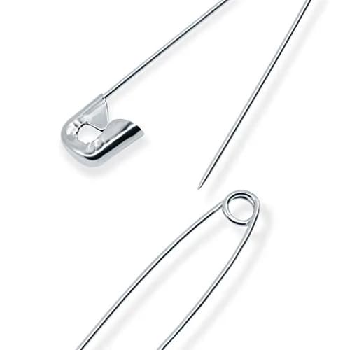 Dritz Safety Pins Size 3 | 2-Inch Brass Pins for Sewing & Crafts, 40-Count thumbnail 3