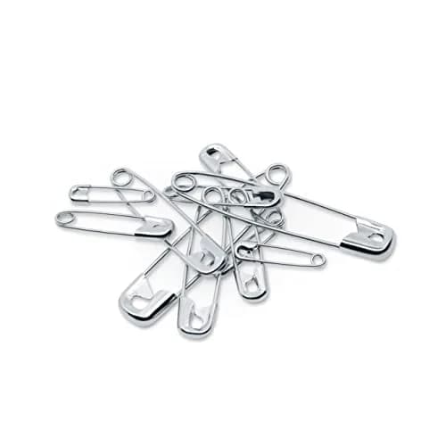 Dritz Safety Pins Nickel Plated Steel Assorted Sizes | Household & Craft Use (70-120 chars) thumbnail 8