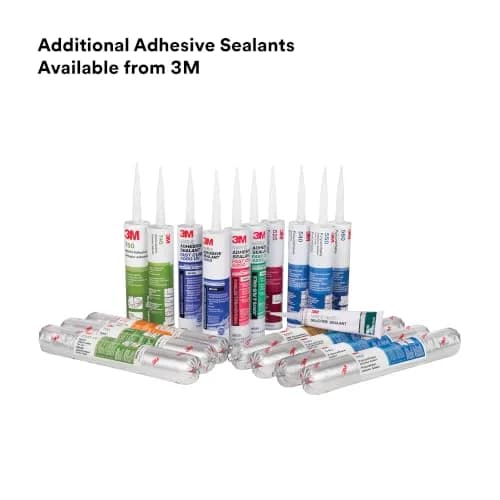 3M Marine Adhesive Sealant Fast Cure 4200FC Black 375ml (12.8 Fl Oz) | Bonds Wood, Fiberglass, Metal Above & Below Water thumbnail 8