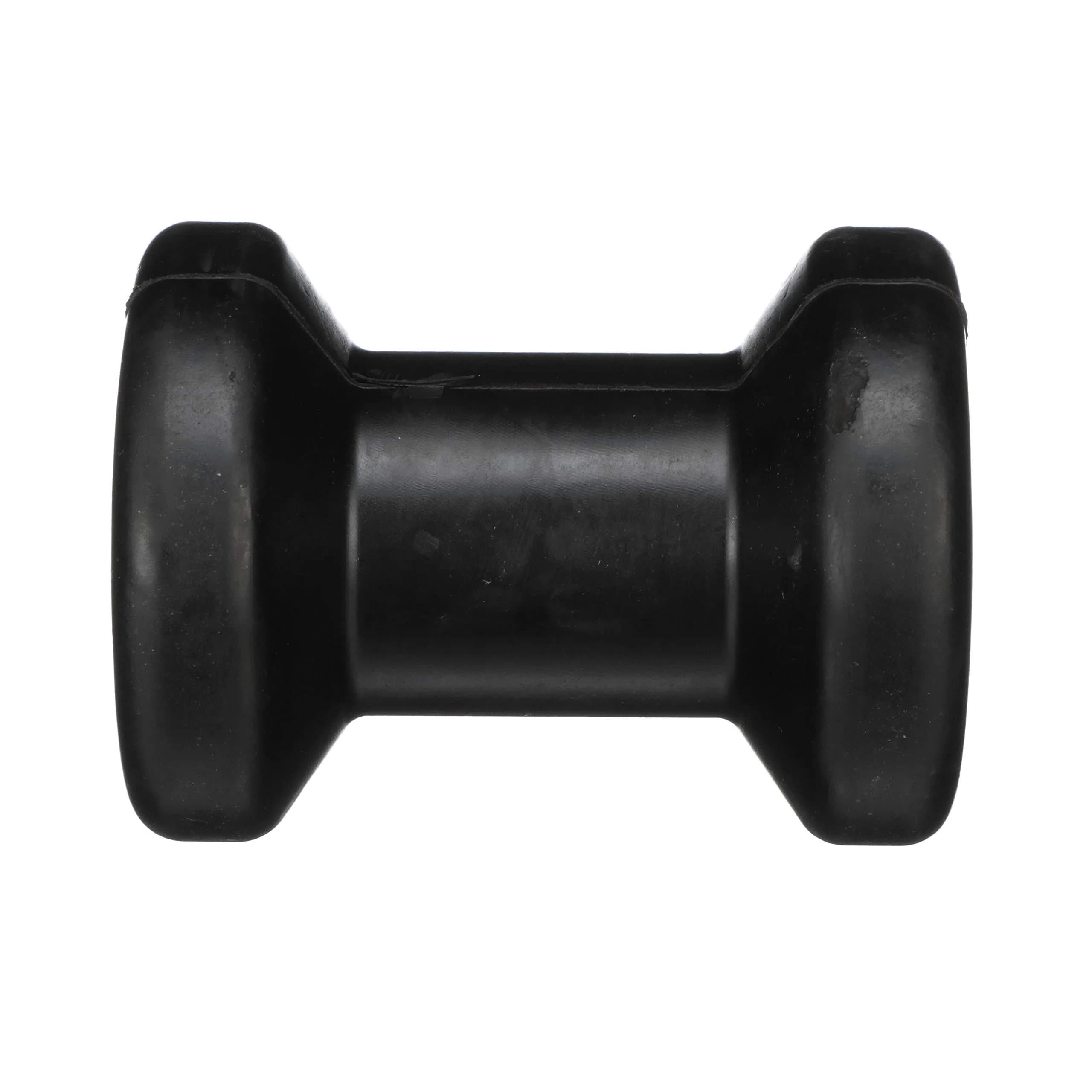 Seachoice Molded Spool Roller with Plastic Sleeve, Black, 10.2cm (4 in.) x 1.6cm (5/8 in.) | Boat Trailer Roller