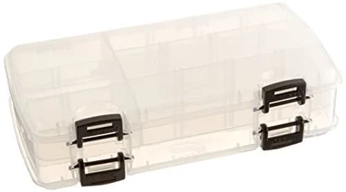Plano Large 3500 Double-Sided Tackle Box | Adjustable Compartments, Clear Plastic, Premium Fishing Storage thumbnail 1
