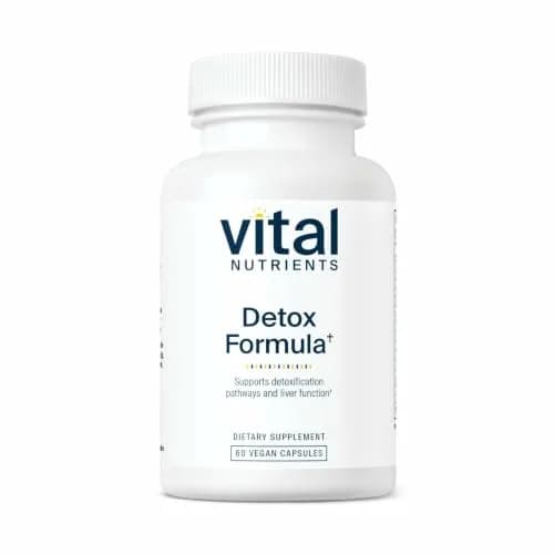 Vital Nutrients Detox Formula 60 Capsules | Supports Liver & Detoxification thumbnail 1
