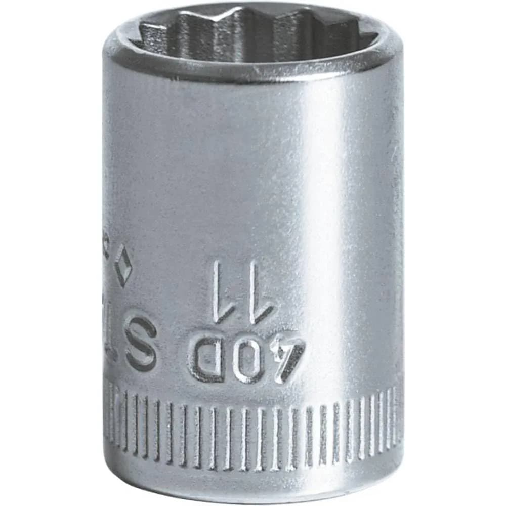 Stahlwille 11mm Bi-Hex Socket 1/4 inch Drive, 12 Points | 23mm Length, 19g - main product image