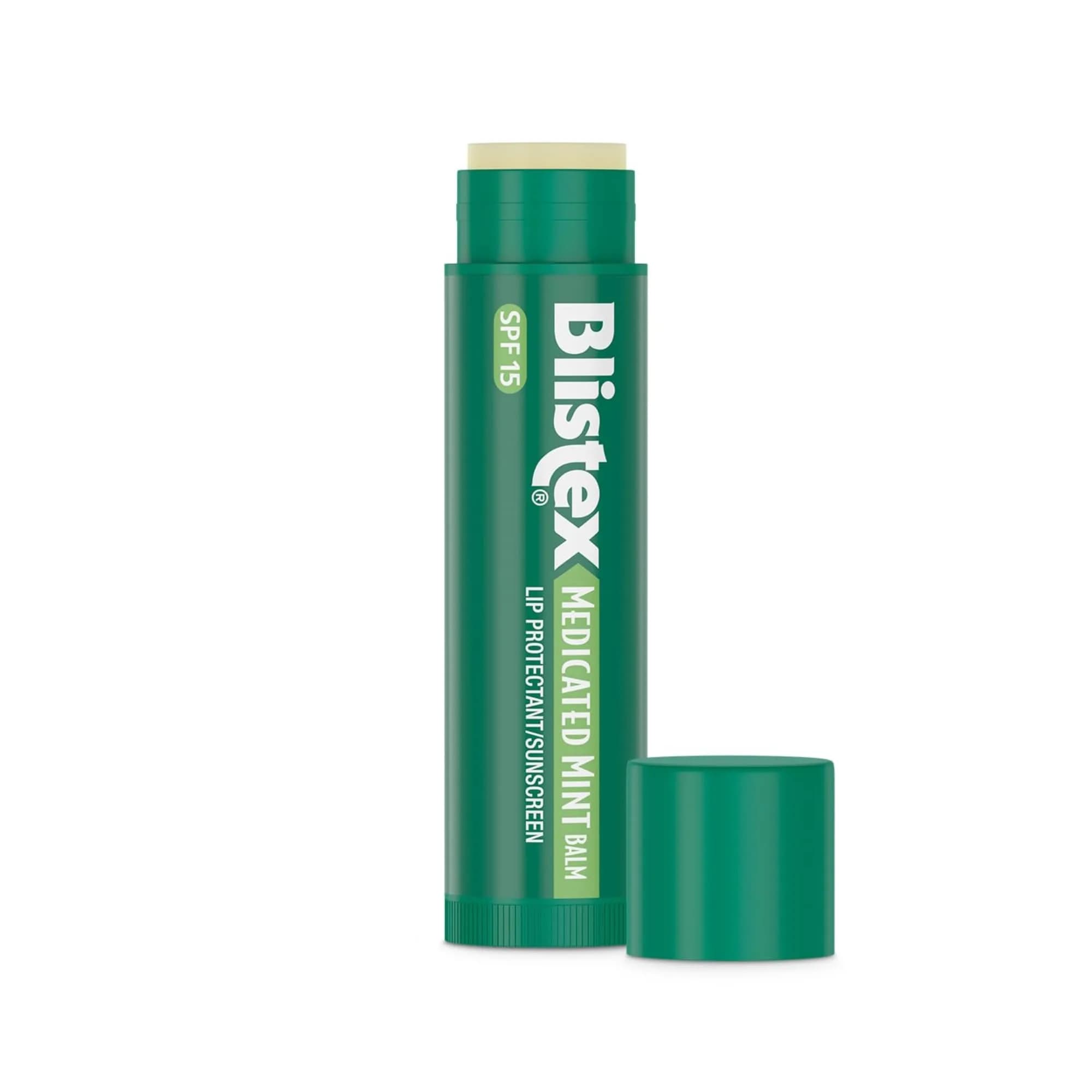 Blistex Medicated Mint Lip Balm Stick 0.15 Oz (4.4 ml) | Soothes & Protects Dry, Chapped Lips - view 3
