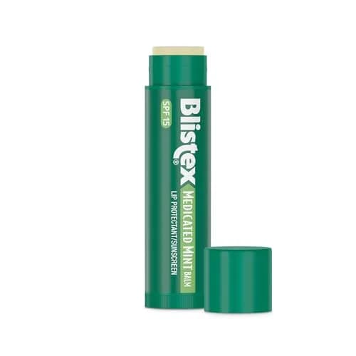 Blistex Medicated Mint Lip Balm Stick 0.15 Oz (4.4 ml) | Soothes & Protects Dry, Chapped Lips thumbnail 3