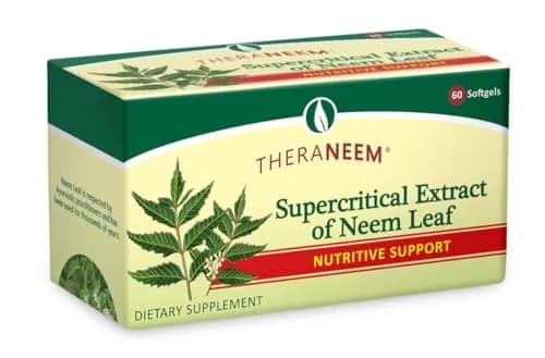 TheraNeem Supercritical Neem Gel Capsules, 60 Softgels | Supports Immune & Digestive Health thumbnail 1