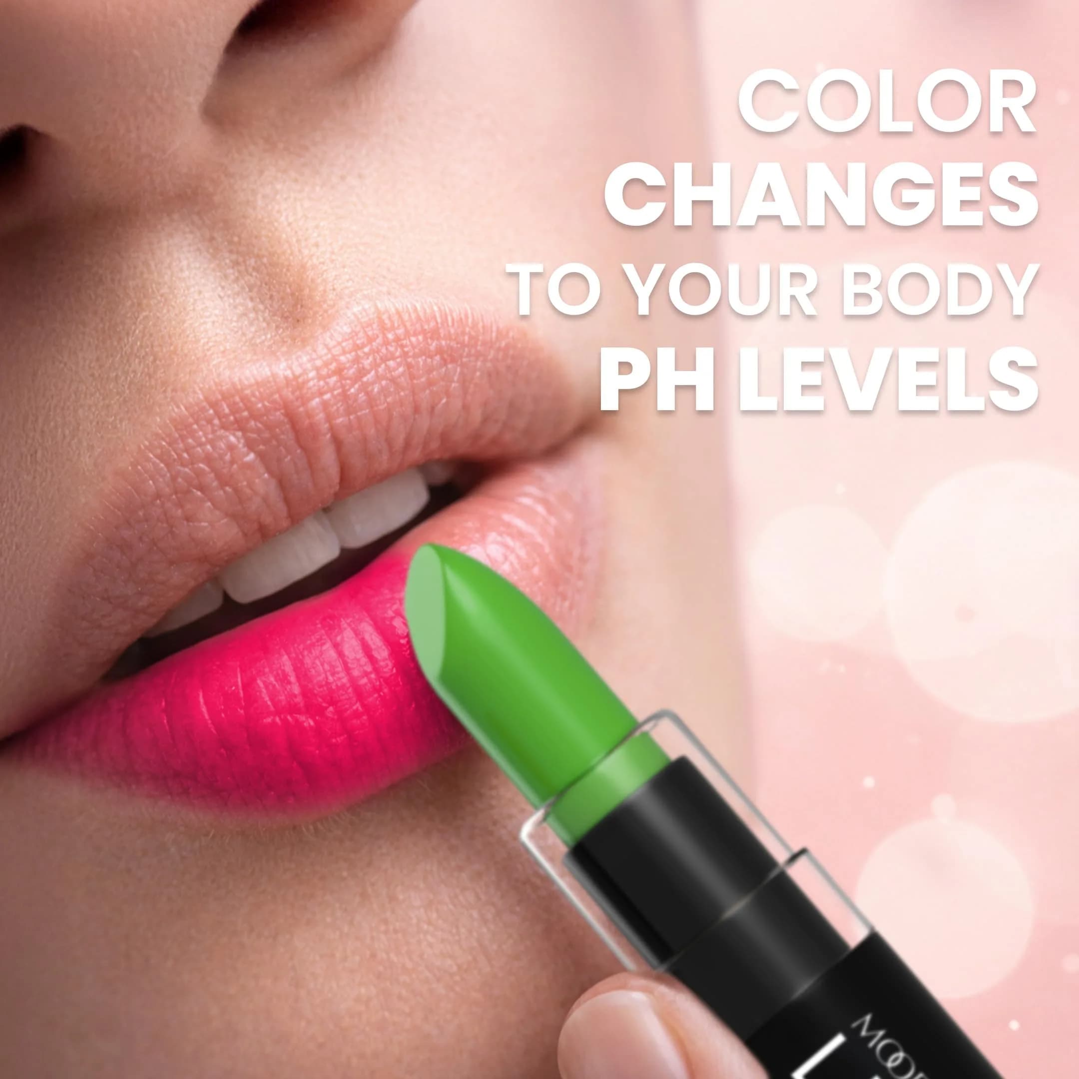 MOODmatcher LIVAURA Green Color Changing Lipstick | Moisturizing, Smudge-Proof, 12-Hour Wear - view 6