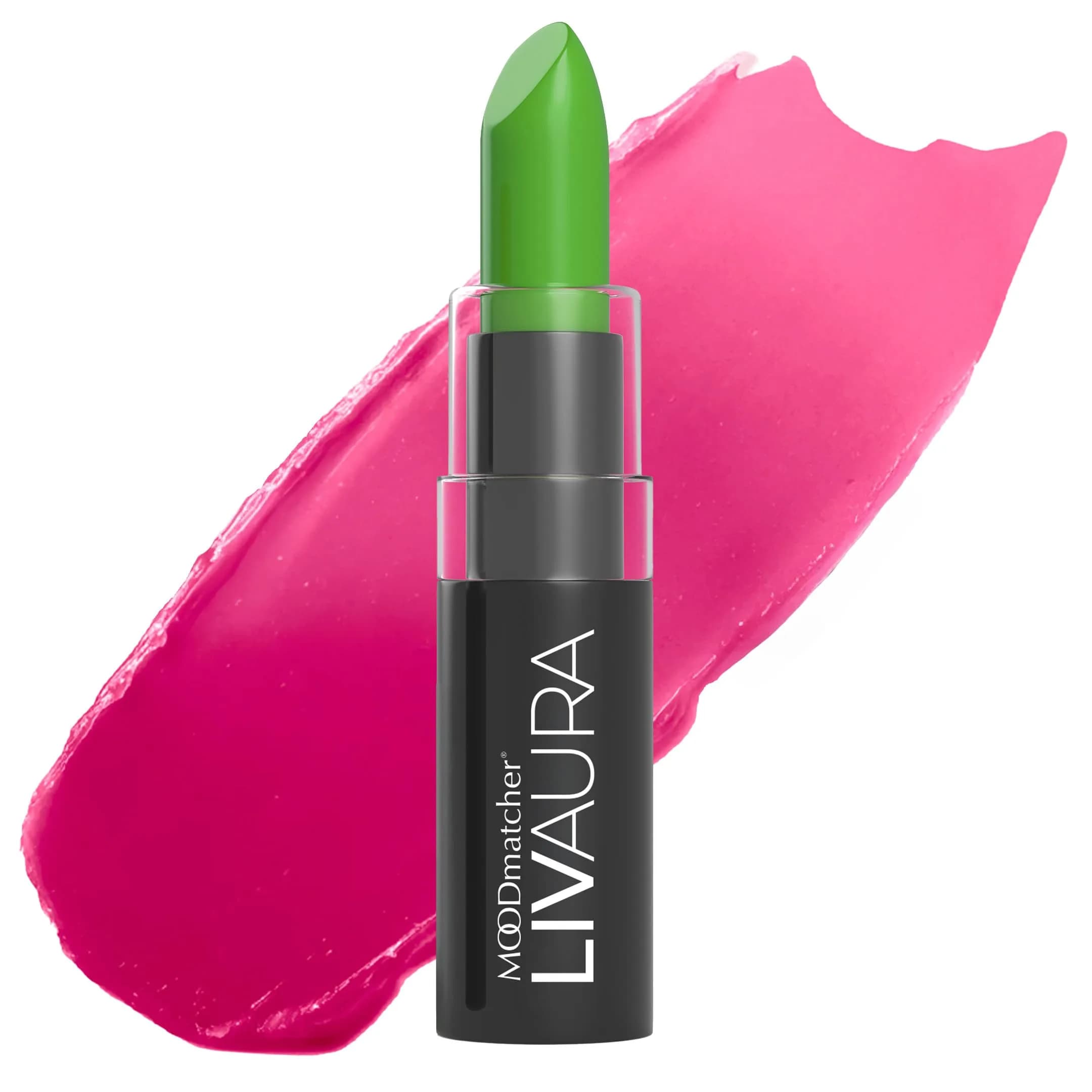 MOODmatcher LIVAURA Green Color Changing Lipstick | Moisturizing, Smudge-Proof, 12-Hour Wear - main product image