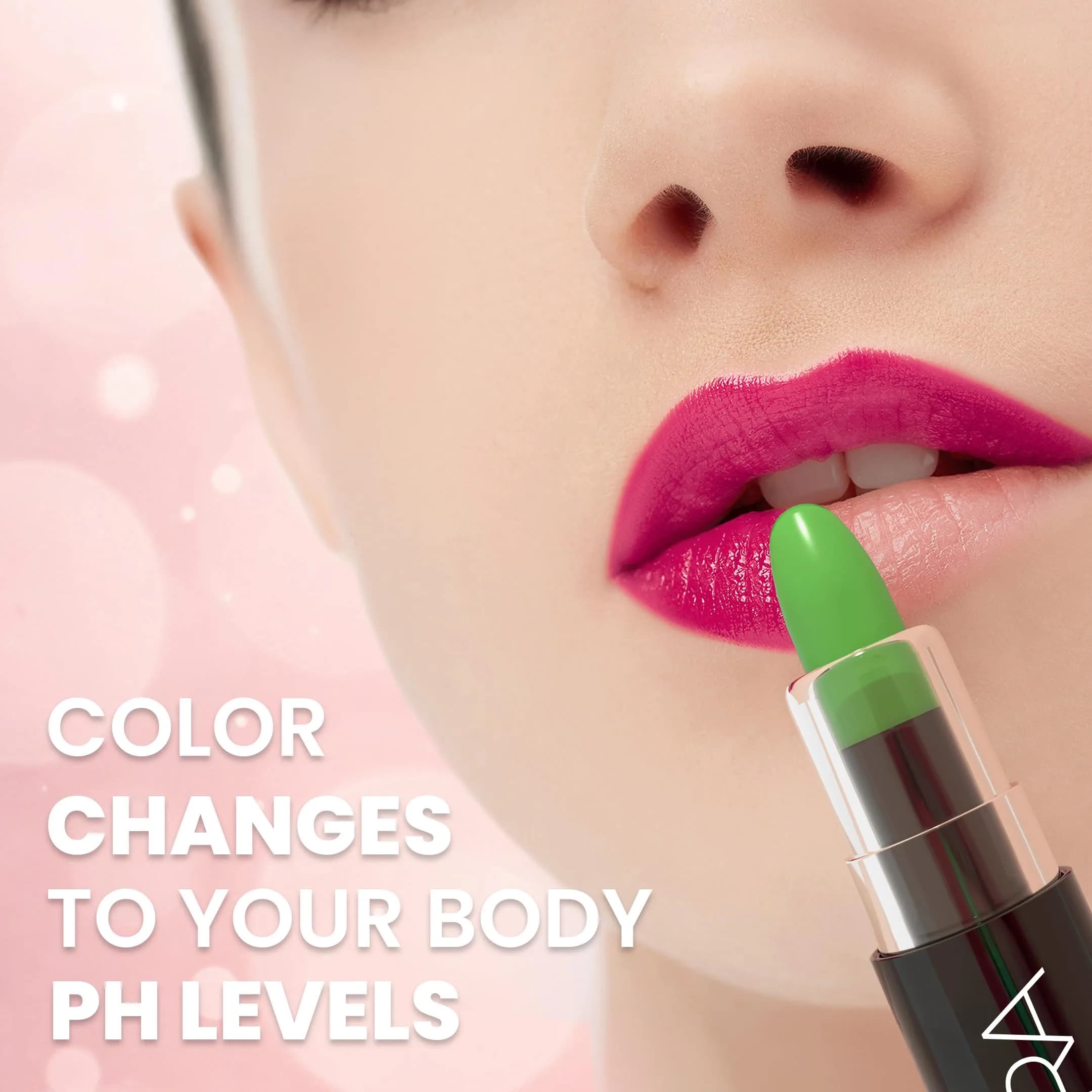 MOODmatcher LIVAURA Green Color Changing Lipstick | Moisturizing, Smudge-Proof, 12-Hour Wear - view 2