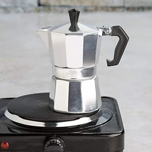 Primula Classic Stovetop Espresso & Coffee Maker 3 Cup | Compact Aluminum Moka Pot for Rich Espresso thumbnail 8