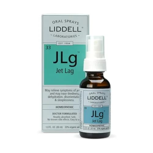 Liddell Jet Lag Homeopathic Spray 1 Ounce | Fast-Absorbing, Safe & Doctor Formulated for Travelers thumbnail 1