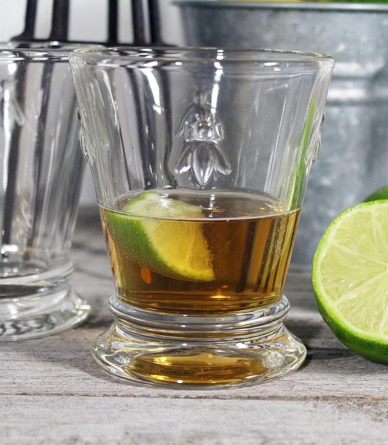 La Rochère Napoleon Bee Tumbler Set of 6 | 255ml (9 oz) Glassware | Iconic French Design - view 8