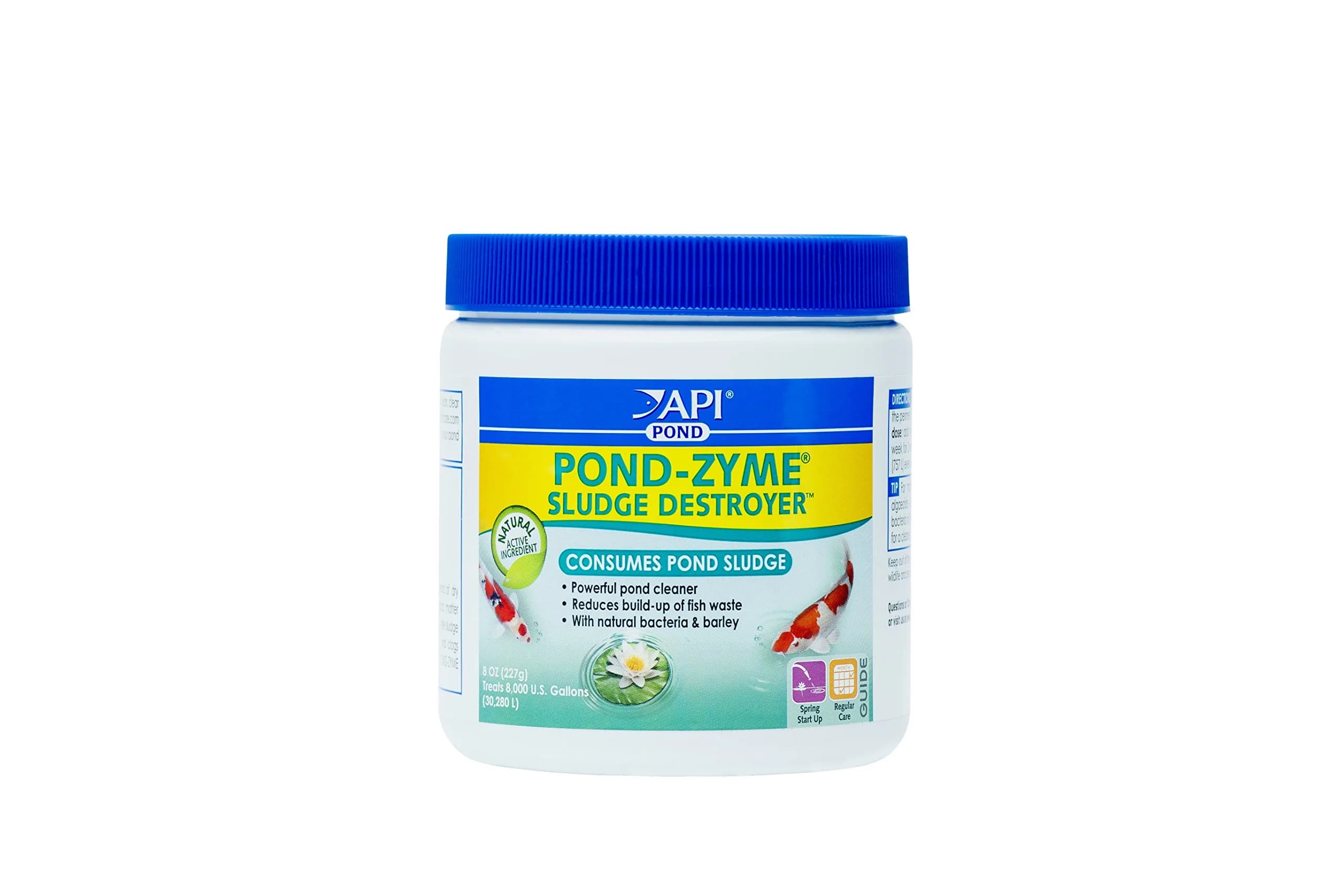 API Pond-Zyme Sludge Destroyer 16 oz | Natural Pond Bacteria for Up to 16,000 Gallons — No