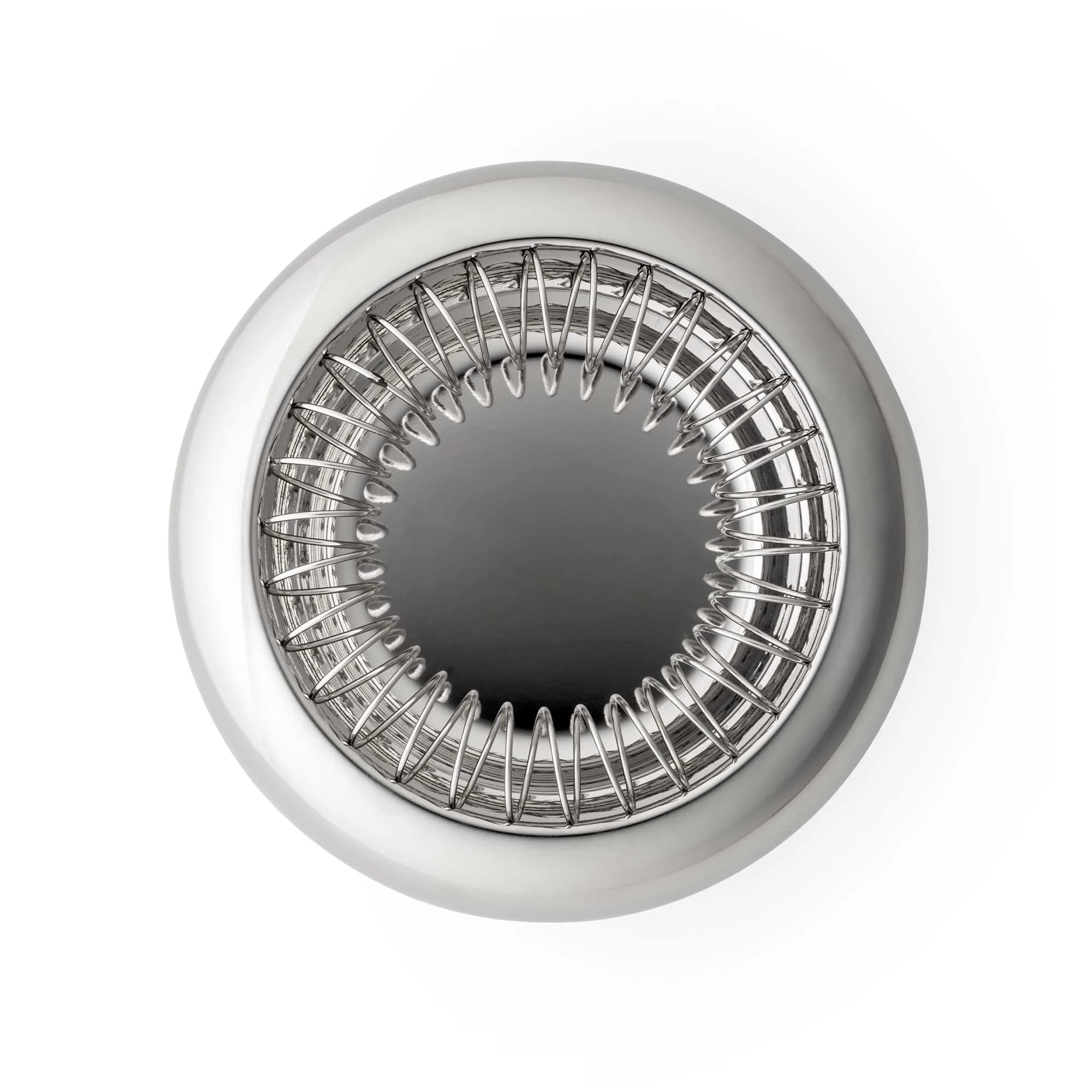 Alessi Spirale Stainless Steel Ashtray 16cm (6.3 inches) | Designer Achille Castiglioni - view 2