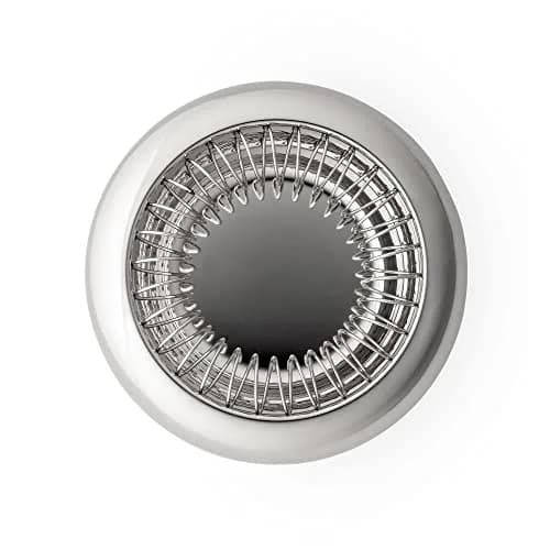 Alessi Spirale Stainless Steel Ashtray 16cm (6.3 inches) | Designer Achille Castiglioni thumbnail 2