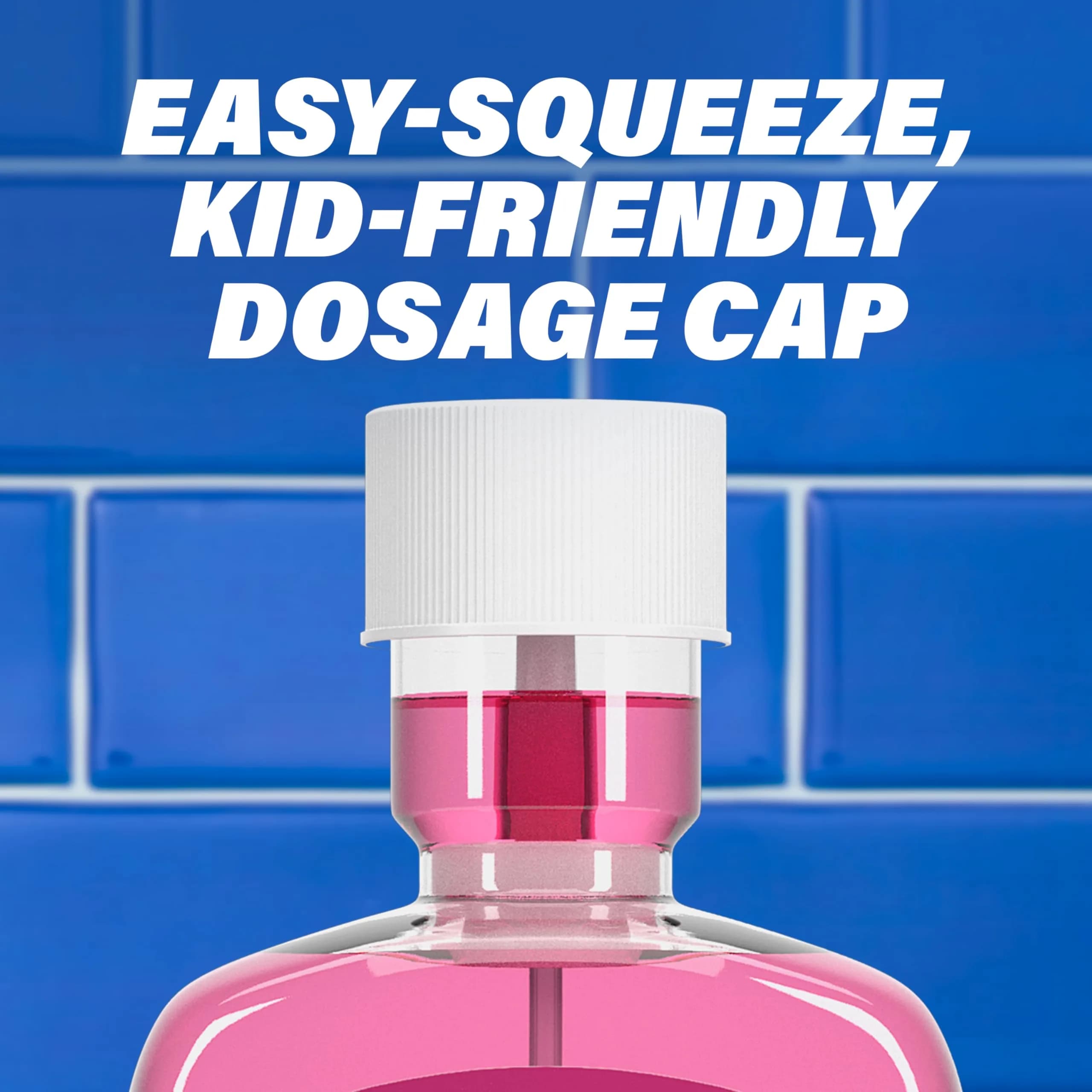 ACT Kids Anti-Cavity Fluoride Rinse, Bubble Gum Blowout, 479ml (16.9 Fl Oz) | Maximum Strength Fluoride - view 7
