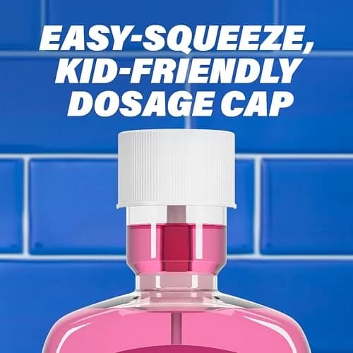 ACT Kids Anti-Cavity Fluoride Rinse, Bubble Gum Blowout, 479ml (16.9 Fl Oz) | Maximum Strength Fluoride thumbnail 7