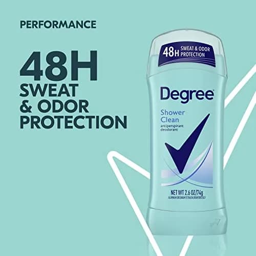 Degree Shower Clean Antiperspirant Deodorant for Women 73.71ml (2.6 oz) | 48-Hour Sweat & Odor Protection thumbnail 3