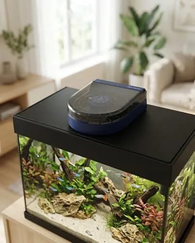 Fish Mate F14 Aquarium Fish Feeder | 14 Meals, Automatic Portion Control, Battery Operated thumbnail 9