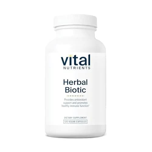 Vital Nutrients Herbal Biotic 120 Capsules | Immune & Respiratory Support, Vegan Formula thumbnail 1