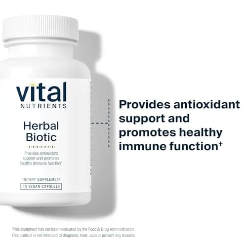 Vital Nutrients Herbal Biotic 120 Capsules | Immune & Respiratory Support, Vegan Formula thumbnail 5