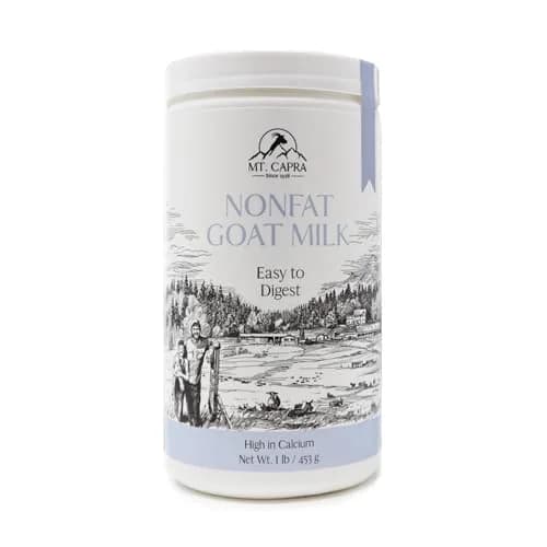 Mt. Capra Non-Fat Goat Milk | A2 Milk | 16 Servings - 1 Pound thumbnail 1